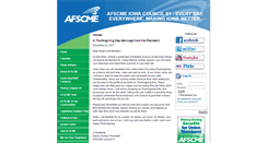 Desktop Screenshot of afscmeiowa.org